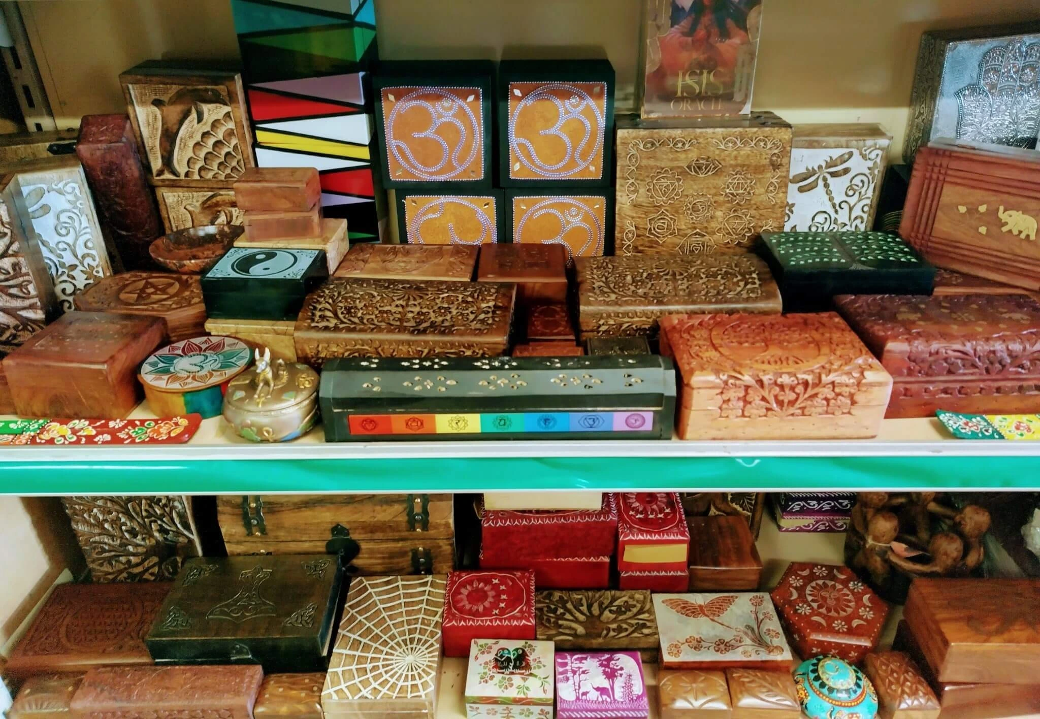 A display of incense
